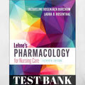 Test bank Lehne’s Pharmacology for Nursing Care, 11th Edition by Jacqueline Rosenjack Burchum
